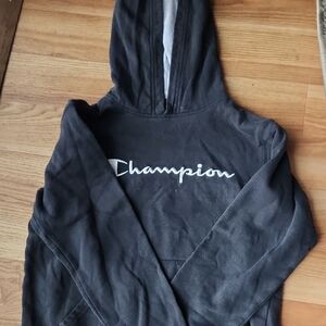 Champion Black Hoodie